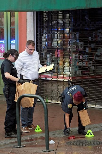 10 wounded in shooting near New Orleans’ French Quarter | iNFOnews.ca