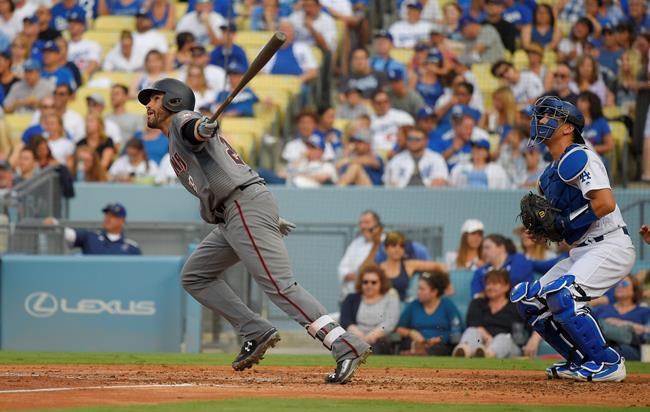 Bam! Arizona's JD Martinez hits 4 home runs, ties MLB record | iNFOnews.ca