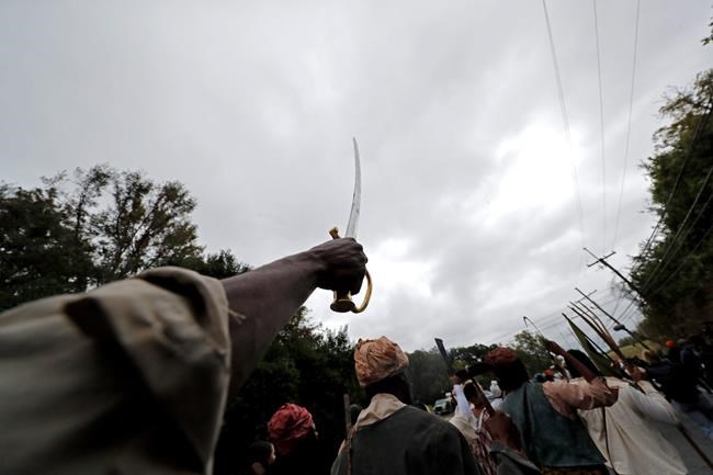 Remembering heroes: Reenactors recreate slave uprising | iNFOnews.ca Remembering heroes: Reenactors recreate slave uprising | iNFOnews.ca