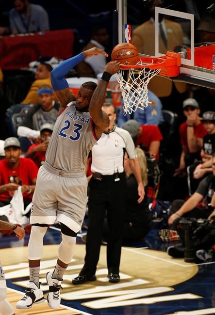 The Latest: West leads 144-139 at end of the 3rd quarter | iNFOnews.ca The Latest: West leads 144-139 at end of the 3rd quarter | iNFOnews.ca