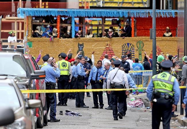 The Latest: Suspect named in deadly Mardi Gras shooting | iNFOnews.ca The Latest: Suspect named in deadly Mardi Gras shooting | iNFOnews.ca