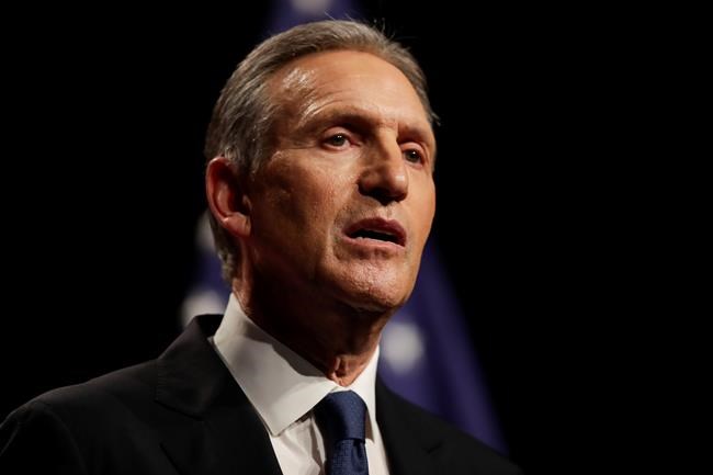 Howard Schultz: Lawsuit over texts to promote book meritless | iNFOnews.ca