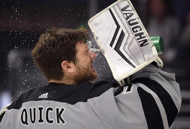 Quick, Kopitar hit 300th milestones, Kings rout Oilers 4-0 | iNFOnews.ca Quick, Kopitar hit 300th milestones, Kings rout Oilers 4-0 | iNFOnews.ca