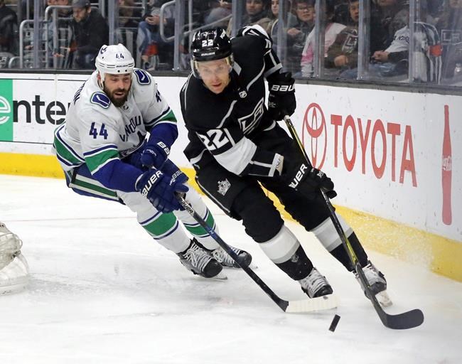 Kings back in playoff position with 3-0 win over Canucks | iNFOnews.ca