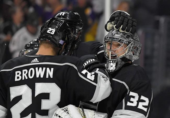 Amadio gets 1st goal in surging LA Kings' 5-3 win over Leafs | iNFOnews.ca CP257585731