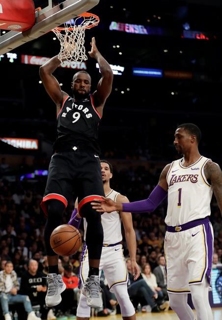 Ibaka's career-high 34 sends Raptors past Lakers, 121-107 | iNFOnews.ca