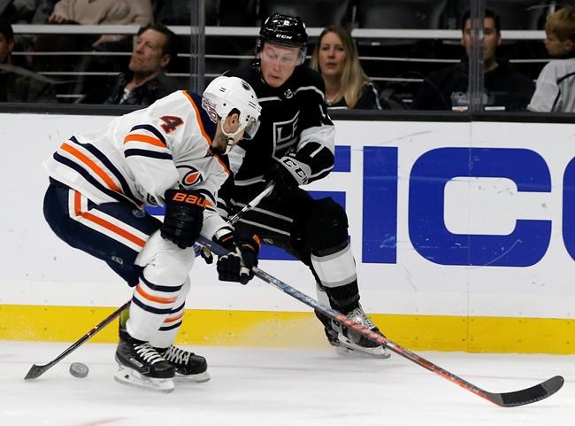 Brown's hat trick helps Kings down Oilers 5-2 | iNFOnews.ca CP372547836