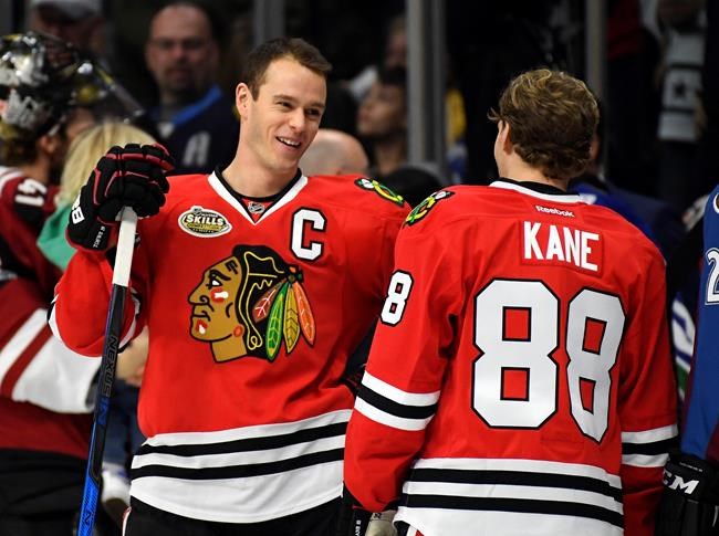 Big goalie, little kid dominate All-Star Skills Competition | iNFOnews.ca CP1150154122