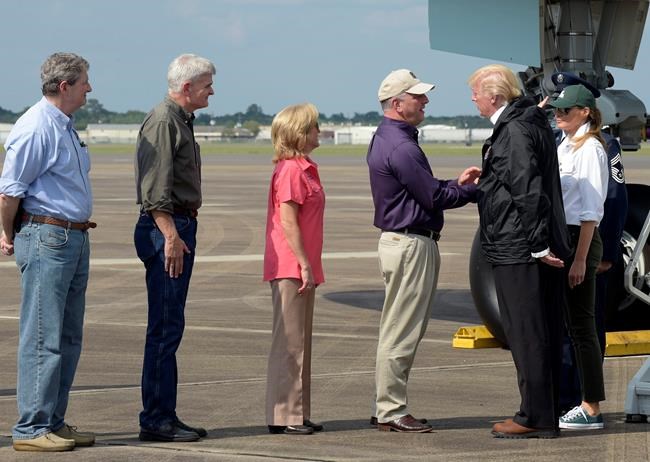 The Latest: Trump meets with first responders in Louisiana | iNFOnews.ca The Latest: Trump meets with first responders in Louisiana | iNFOnews.ca