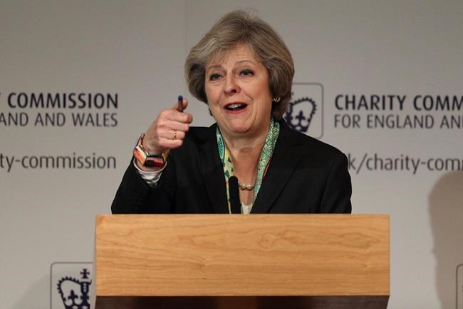 UK's May says inequality drives voters to extremist 'fringe' | iNFOnews.ca