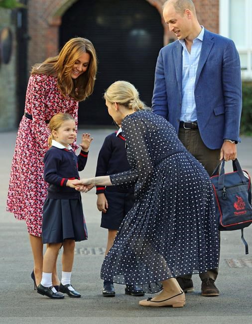 First day of school for 4-year-old UK Princess Charlotte | iNFOnews.ca
