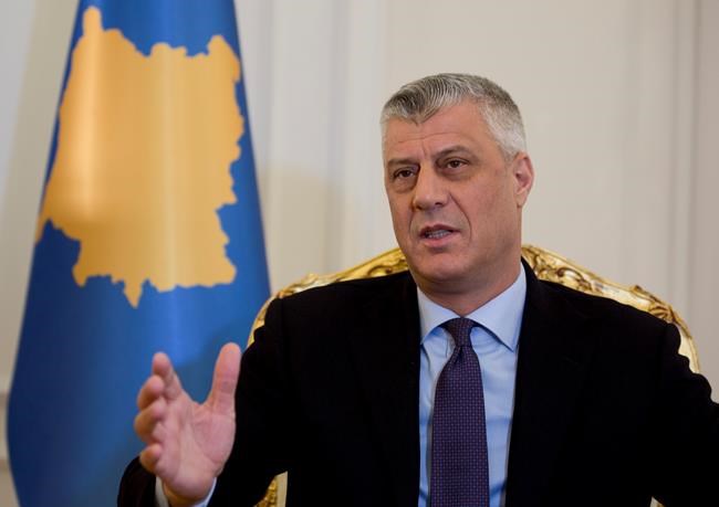 Kosovo's president rejects ethnic land swap with Serbia | iNFOnews.ca
