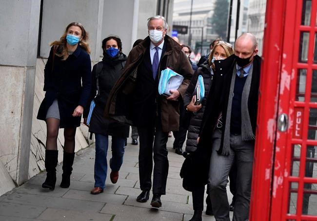 UK, EU resume face-to-face trade talks with time running out | iNFOnews.ca