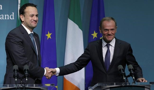 EU tells UK: No trade talks without progress on Irish border | iNFOnews.ca