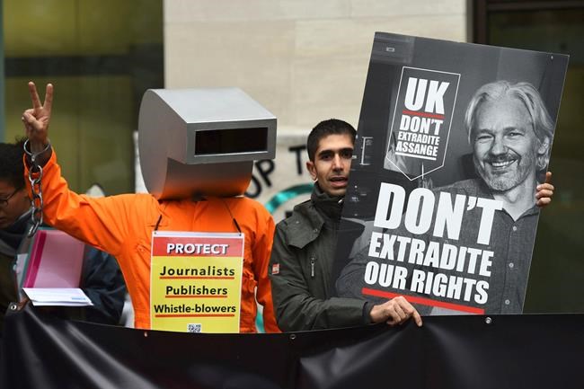 The Latest: Assange's legal team seeks delay to UK case | iNFOnews.ca