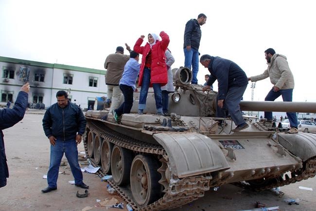 Libyans, to varying degrees, celebrate 2011 uprising | iNFOnews.ca Libyans, to varying degrees, celebrate 2011 uprising | iNFOnews.ca