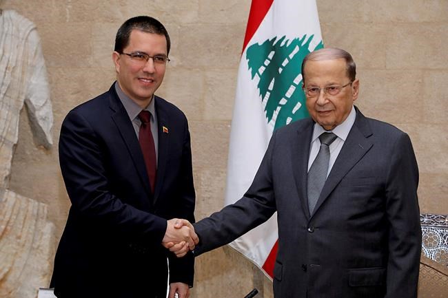 Venezuelan FM visits anti-US allies in Mideast | iNFOnews.ca