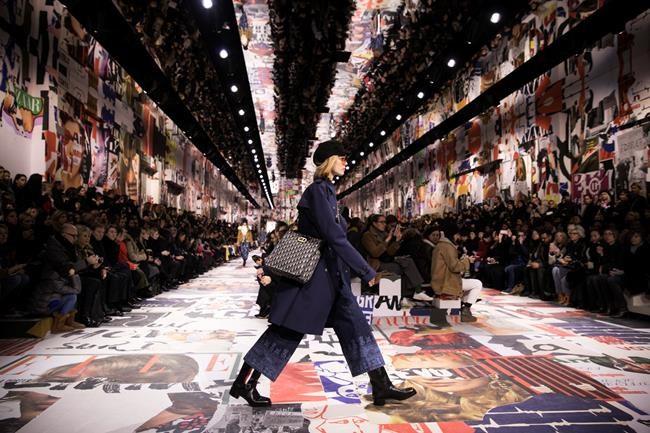 Dior's '60s flower power celebrates women's rights in Paris | iNFOnews.ca