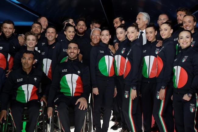 Armani unveils Italian Olympic team uniforms during MFW | iNFOnews.ca Armani unveils Italian Olympic team uniforms during MFW | iNFOnews.ca