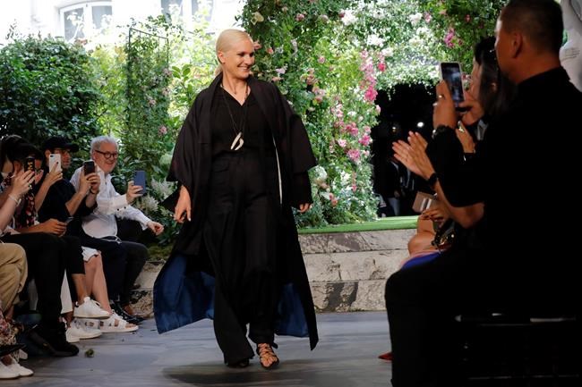 Dior's Chiuri channels black in Paris, receives top honour | iNFOnews.ca