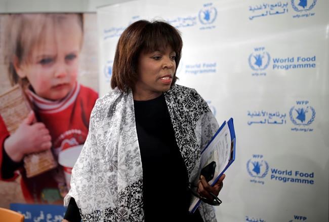 UN World Food Program head won't seek new term | iNFOnews.ca CP1802316024