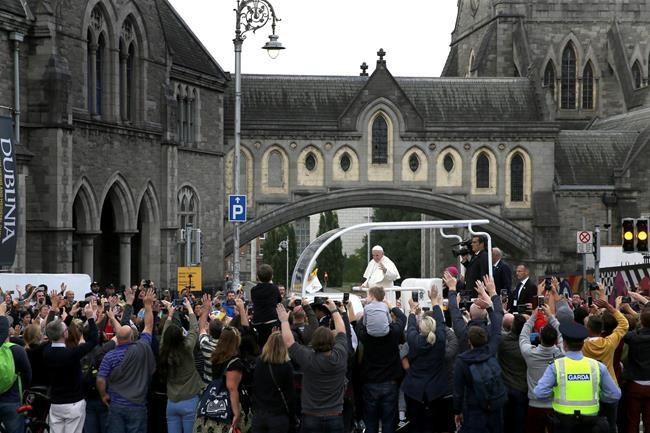Pope in Ireland decries abuse coverup, meets with victims | iNFOnews.ca