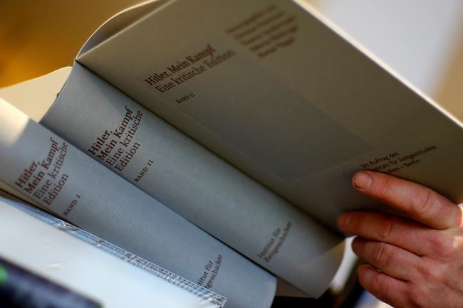 Annotated version of Hitler's 'Mein Kampf' a hit in Germany | iNFOnews.ca CP58697833