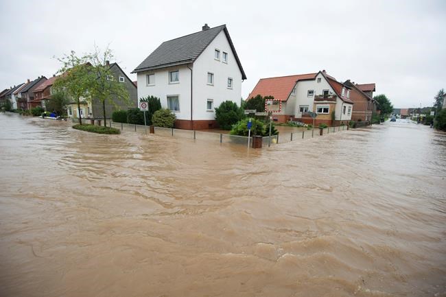 Heavy rain leads to flooding in parts of Germany | iNFOnews.ca Heavy rain leads to flooding in parts of Germany | iNFOnews.ca