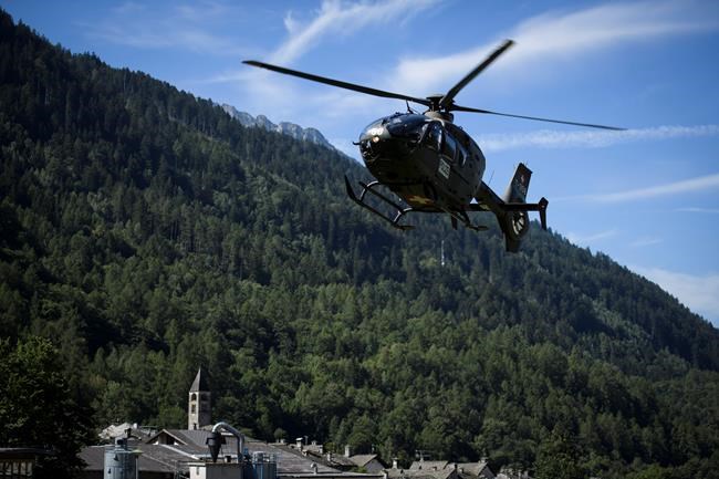 Swiss police: 8 missing after mudslide near Italian border | iNFOnews.ca