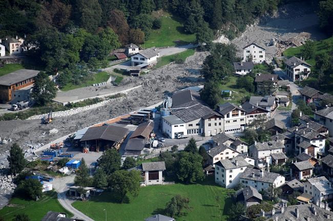 Climate change seen as cause for mudslide in Switzerland | iNFOnews.ca