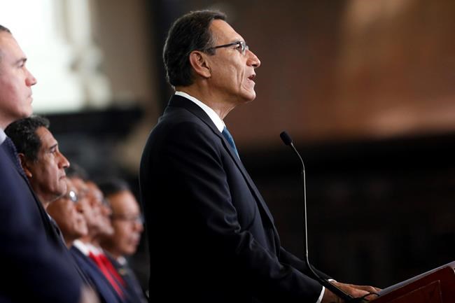 Peru leader forcing showdown with congress on corruption | iNFOnews.ca