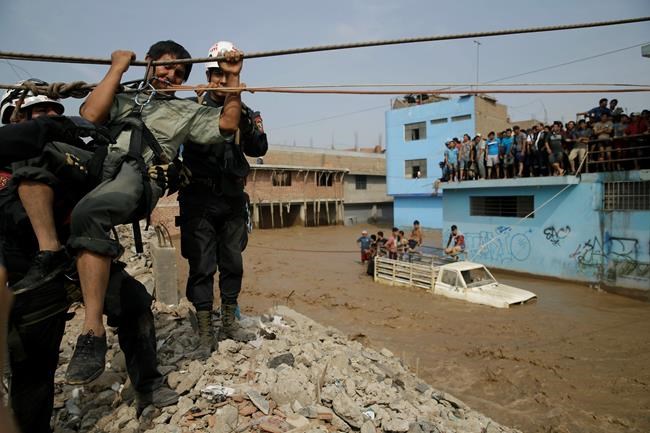 Death toll in Peru climbs to 67 from El Nino rains, floods | iNFOnews.ca Death toll in Peru climbs to 67 from El Nino rains, floods | iNFOnews.ca
