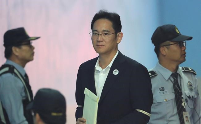 Lawyers, prosecutors face off at Samsung heir's appeal case | iNFOnews.ca CP298343481