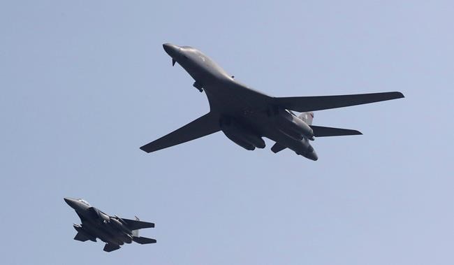 US flies bombers over SKorea in show of force against North | iNFOnews.ca US flies bombers over SKorea in show of force against North | iNFOnews.ca