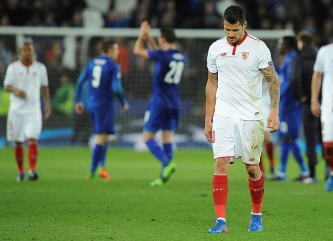 Leicester beats Sevilla, reaches Champions League quarters | iNFOnews.ca