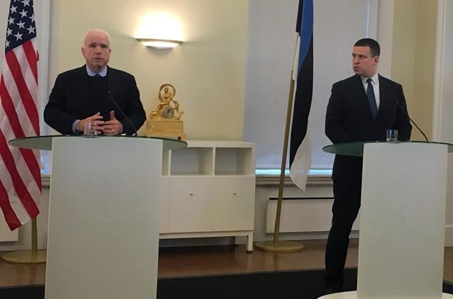 McCain: Permanent US troops in Estonia, rather than rotation | iNFOnews.ca McCain: Permanent US troops in Estonia, rather than rotation | iNFOnews.ca