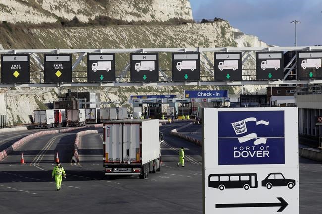 UK lifts post-Brexit permits for truckers as trade recovers | iNFOnews.ca