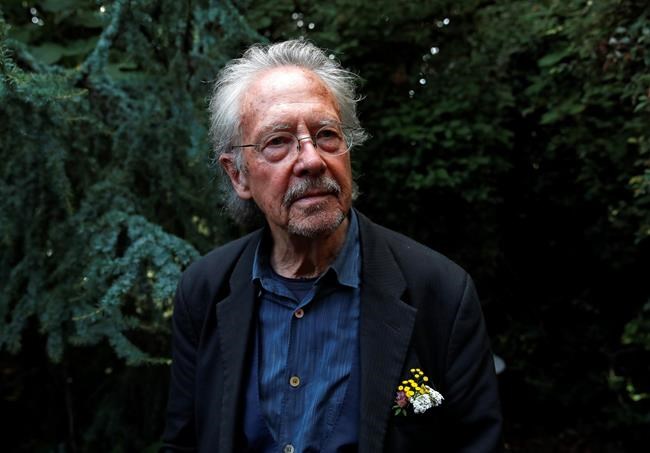 Bosnian war survivors protest Peter Handke's Nobel prize win | iNFOnews.ca