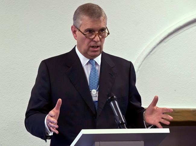 Prince Andrew’s accuser asks UK public for support | iNFOnews.ca CP474620598