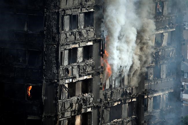 Death toll rises to 12 in London apartment building inferno | iNFOnews.ca