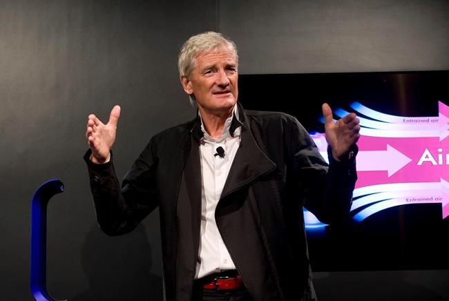 Dyson to build electric car in Singapore, aiming at China | iNFOnews.ca CP461553606