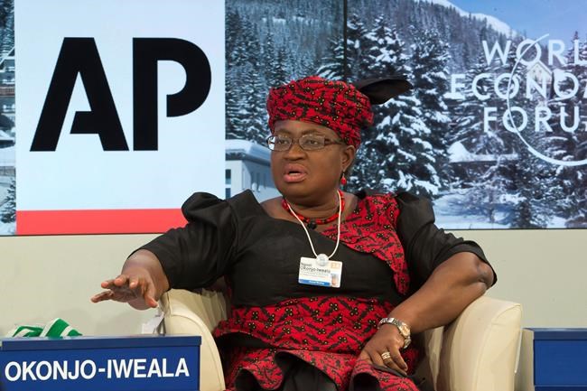 Okonjo-Iweala is 1st woman, African to lead world trade body | iNFOnews.ca CP117386581