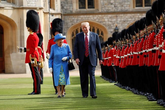Trump family to get red-carpet royal treatment on UK visit | iNFOnews.ca