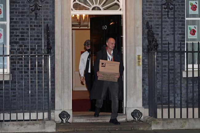 Reports: UK leader Johnson's top adviser leaves job for good | iNFOnews.ca