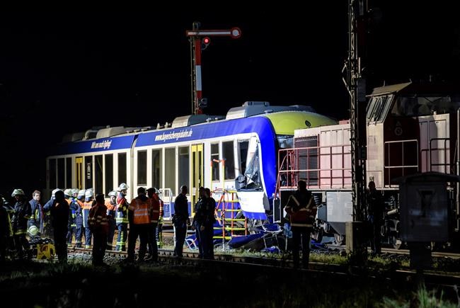 Rail worker detained after German train crash kills 2 | iNFOnews.ca