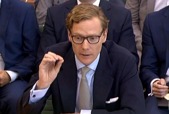 Ex-CEO: Cambridge Analytica got 'huge target' with Trump win | iNFOnews.ca