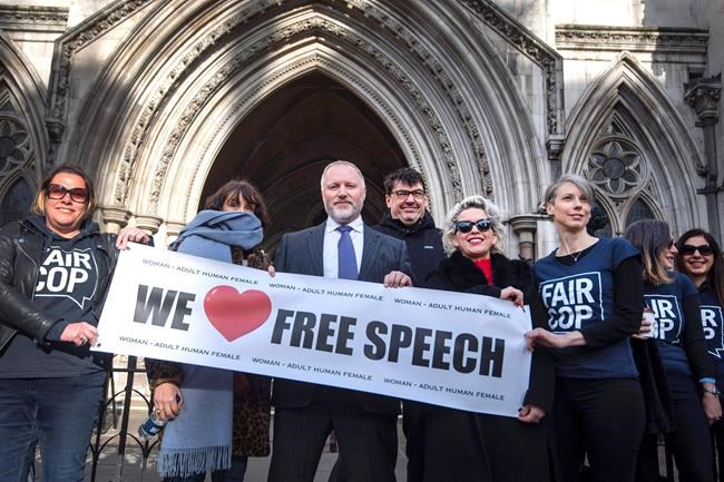 UK judge: Police probe of 'transphobic' tweets was unlawful | iNFOnews.ca UK judge: Police probe of 'transphobic' tweets was unlawful | iNFOnews.ca