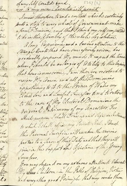 The royal scoop: Documents from King George III go online | iNFOnews.ca