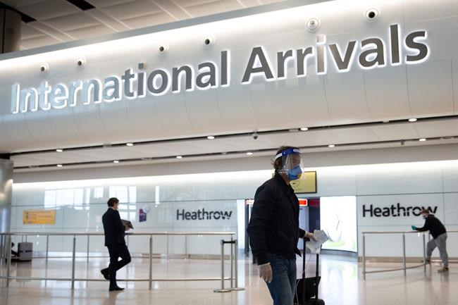 Aviation, tourism groups protest UK's 14-day quarantine | iNFOnews.ca