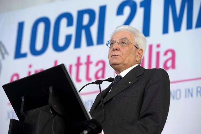 Italy president hugs those like him who lost family to Mafia | iNFOnews.ca